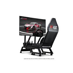 NEXT LEVEL RACING F-GT Matte Black Simulator Cockpit
