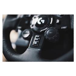 LOGITECH (G923) - Volant de course + pédales pour PS5/PS4/PC