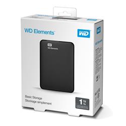WD (Elements) - Disque dur portatif 1 To