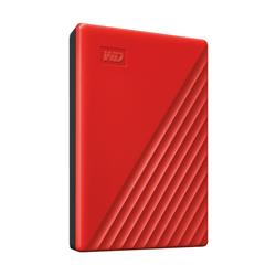 WD (My Passport) - Disque dur portatif 2 To rouge