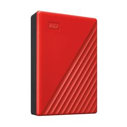 WD (My Passport) - Disque dur portatif 4 To rouge