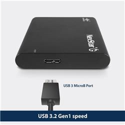 Vantec NexStarG 2.5” SATA III to USB 3.2 Gen1 SSD/HDD Enclosure