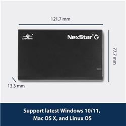 Vantec NexStarG 2.5” SATA III to USB 3.2 Gen1 SSD/HDD Enclosure