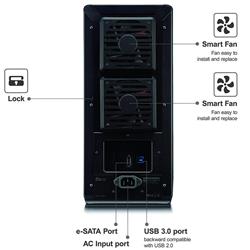 Mediasonic (H82-SU3S2) ProBox 8 Bay 3.5 Sata, USB 3.0 & eSata Hard Drive Enclosure