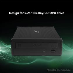 Vantec DX2, USB 3.0 External Enclosure For SATA Blu-Ray/CD/DVD Drive