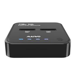 Maiwo K3016P Dual Bay Docking Station with 1:1 Clone Function