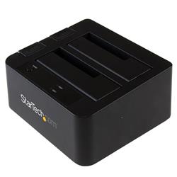 StarTech (SDOCK2U313) - Station d'accueil pour 2 disques durs / SSD SATA de 2,5 / 3,5 pouces avec UASP - 2 baies - 2 x 2,5 p...