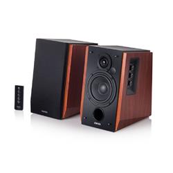 EDIFIER R1700BT 2.0 Bluetooth Shelf Speaker, Wood Finish(Open Box)