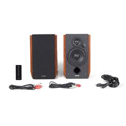 EDIFIER R1700BT 2.0 Bluetooth Shelf Speaker, Wood Finish(Open Box)