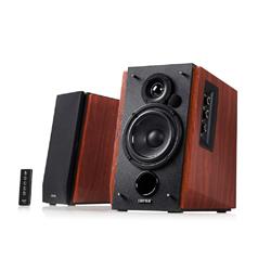 EDIFIER R1700BT 2.0 Bluetooth Shelf Speaker, Wood Finish(Open Box)