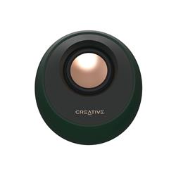 CREATIVE Pebble Pro 2.0 RGB Speakers with Bluetooth 5.3, Alpine Green
