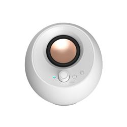 Creative Pebble Pro 2.0 RGB Speakers with Bluetooth 5.3, White