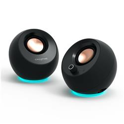 Creative Pebble Pro 2.0 RGB Speakers avec Bluetooth 5.3, Noir
