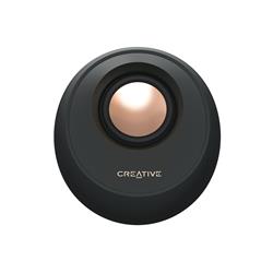 Creative Pebble Pro 2.0 RGB Speakers avec Bluetooth 5.3, Noir