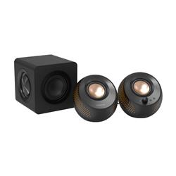 CREATIVE Pebble X Plus 2.1 USB-C Computer Speakers, Black(Open Box)
