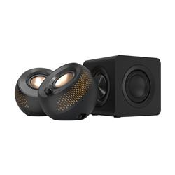 CREATIVE Pebble X Plus 2.1 USB-C Computer Speakers, Black(Open Box)
