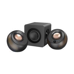 CREATIVE Pebble X Plus 2.1 USB-C Computer Speakers, Black(Open Box)