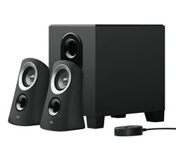 LOGITECH Z313 2.1 PC Speaker System with Stereo Sound(Open Box)