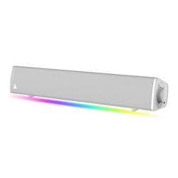 Creative Sound Blaster GS3 Compact RGB Gaming SoundBar with Superwide Technology, White, 51MF8465AA002