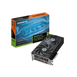 GIGABYTE GeForce RTX 5060 Ti EAGLE OC 8G Graphics Card, 8GB 128-bit GDDR7, PCIe 5.0, WINDFORCE cooling system, GV-N506TEAGLE OC-8GD Video Card