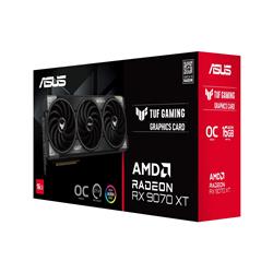 Carte graphique ASUS TUF Gaming Radeon RX 9070 XT OC Edition 16 Go GDDR6 TUF-RX9070XT-O16G-GAMING
