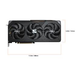 GIGABYTE Radeon RX 9070 GAMING OC GDDR6 Trois ventilateurs