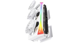 XFX Mercury AMD Radeon RX 9070 XT OC White Magnetic Air Edition with RGB 16GB GDDR6