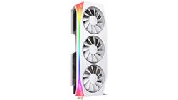 XFX Mercury AMD Radeon RX 9070 XT OC White Magnetic Air Edition with RGB 16GB GDDR6