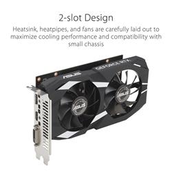 ASUS Dual NVIDIA GeForce RTX 3050 6GB OC Edition HMDI DP DVI
