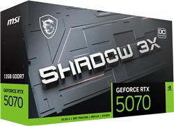 MSI GeForce  RTX 5070 12G SHADOW 3X OC, 12GB GDDR7