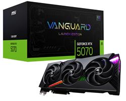 MSI GeForce RTX 5070 12G VANGUARD SOC ÉDITION DE LANCEMENT