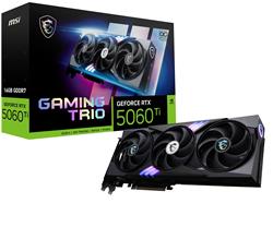 MSI GeForce RTX 5060 Ti 16G GAMING TRIO OC GDDR7 Triple Fans