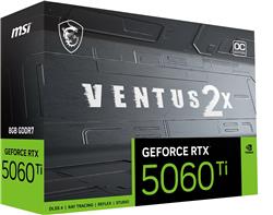 MSI GeForce RTX 5060 Ti 8G VENTUS 2X OC PLUS GDDR7 Double Fans