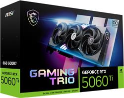 MSI GeForce RTX 5060 Ti 8G GAMING TRIO OC GDDR7 Triple Fans