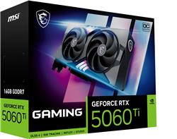 MSI GeForce RTX 5060 Ti 16G GAMING OC GDDR7 Double Fans