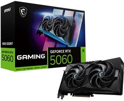 Carte graphique MSI GeForce RTX 5060 8G GAMING OC, GDDR6 8G, PCI-E 5.0, 128 bits, 8 broches