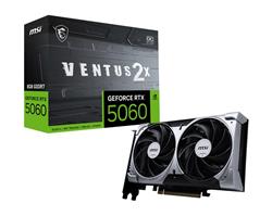 MSI GeForce  RTX 5060 8G VENTUS 2X OC, GDDR7 8GB, PCI-E 5.0, 128 bit