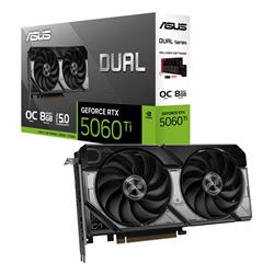 ASUS Dual GeForce RTX 5060 Ti 8 Go GDDR7 Édition OC