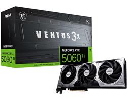 MSI GeForce RTX 5060 Ti 16G VENTUS 3X OC, GDDR7 16GB