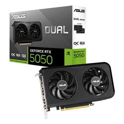 ASUS Dual GeForce RTX 5050 8GB GDDR6 PCI Express 5.0 x8 ATX Graphics Card DUAL-RTX5050-O8G
