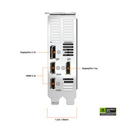 GIGABYTE GeForce RTX 5050 GAMING OC 8G, 8 Go, 128 bitsCarte graphique