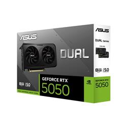 ASUS Dual GeForce RTX 5050 8GB GDDR6 DUAL-RTX5050-8G Black