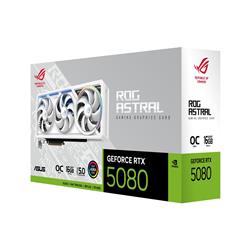 ASUS ROG Astral GeForce RTX 5080 16GB GDDR7 WHITE OC Edition