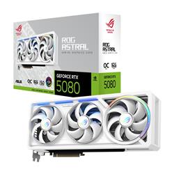 ASUS ROG Astral GeForce RTX 5080 16GB GDDR7 PCI Express 5.0 x16 Graphics Card ROG-ASTRAL-RTX5080-O16G-WHITE