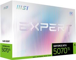 MSI GeForce RTX 5070 Ti 16G EXPERT OC, GDDR7 16 Go Double ventilateurs