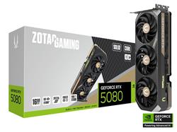 ZOTAC GeForce RTX 5080 SOLID CORE OC 30 Gbps Triple Fans