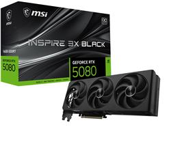 MSI GeForce RTX 5080 16G INSPIRE 3X OC BLACK