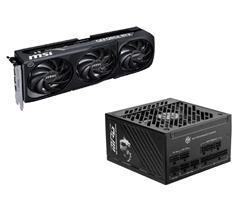 MSI GeForce RTX 5070 TI 16G SHADOW 3X OC  GPU + MPG A850GS PCIE5 PSU