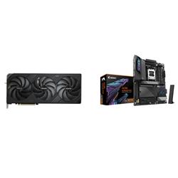 GIGABYTE GeForce RTX 5090 WINDFORCE OC + GIGABYTE X870E AORUS PRO Motherboard
