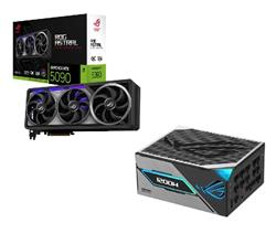 ASUS ROG Astral GeForce RTX 5090 32GB GPU + ROG Thor 1200W Platinum PSU